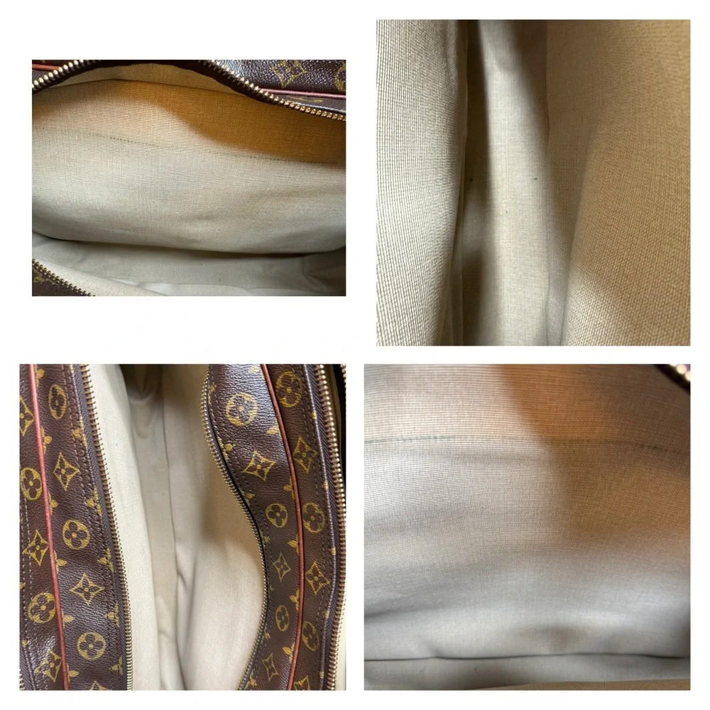 Louis Vuitton Sac Trois Pouches Brown Monogram travel Bag